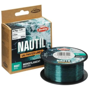 Fir Monofilament BERKLEY Nautil, Ultra Marine, 6.6kg, 0.30mm, 600m 