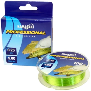 Fir Monofilament Kamasaki Professional 0.18mm, 3.6kg, 100m Fir Monofilament Kamasaki Professional 0.18mm, 3.6kg, 100m