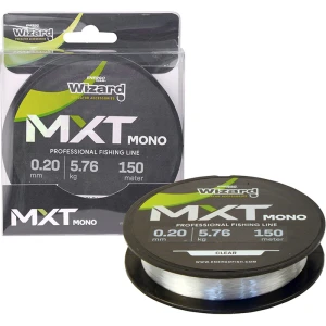 Fir Monofilament WIZARD MXT Mono Spinning, Clear, 0.17mm, 4.63kg, 150m Fir Monofilament WIZARD MXT Mono Spinning, Clear, 0.17mm, 4.63kg, 150m