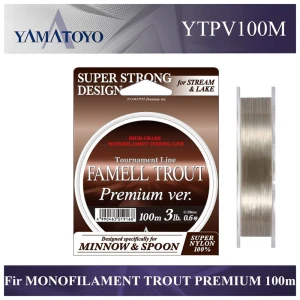 Fir Monofilament YAMATOYO Trout Premium Maro Titan, 0.117m, 100m