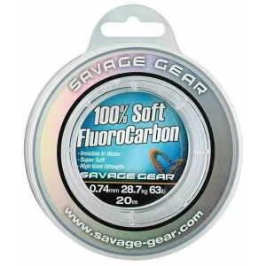 Fir SAVAGE GEAR Soft Fluoro Carbon Transparent, 0.46mm, 12.3kg-27lbs, 35m