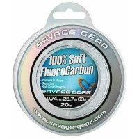 Fir Savage Gear Soft Fluoro Carbon Transparent, 0.92mm, 40.5kg-89lbs, 15m