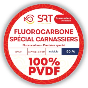 Fir SERT SRT Fluorocarbon 100%, Transparent, 50m, 1.68kg, 0.16mm