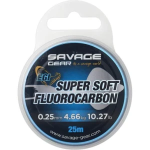 Fir fluorocarbon Savage Gear Soft Fluorocarbon EGI 0.25mm 4.66kg 25m