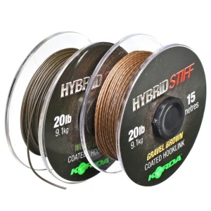 FIR KORDA HIBRID STIFF GRAVEL BROWN 20LBS 20M