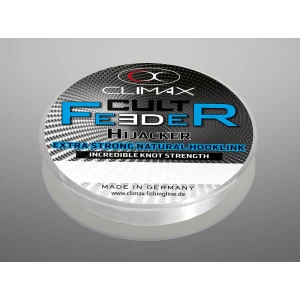 FIR MONOFILAMENT CLIMAX CULT FEEDER HIJACKER NATURAL HOOKLINK 25M 0.16mm 2.5kg FIR MONOFILAMENT CLIMAX CULT FEEDER HIJACKER NATURAL HOOKLINK 25M 0.16mm 2.5kg
