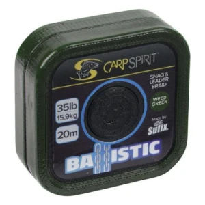 FIR TEXTIL CARP SPIRIT BALLISTIC BRAIDED LEADER 25LB 11KG 20MT CAMO GREEN FIR TEXTIL CARP SPIRIT BALLISTIC BRAIDED LEADER 25LB 11KG 20MT CAMO GREEN
