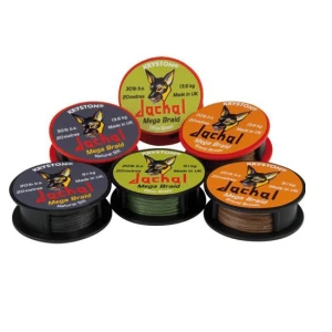 FIR TEXTIL KRYSTON JACKAL SEMI STIFF COATED 20m 20lb Dark Silt FIR TEXTIL KRYSTON JACKAL SEMI STIFF COATED 20m 20lb Dark Silt