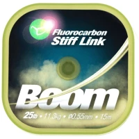 Fir Fluorocarbon Korda Boom Stiff Link Low Vis Green 15m, 0.65mm, 15.90kg
