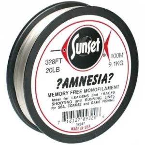 Fir Monofilament Sunset Amnesia Clear, 10lb/4.5kg, 100m