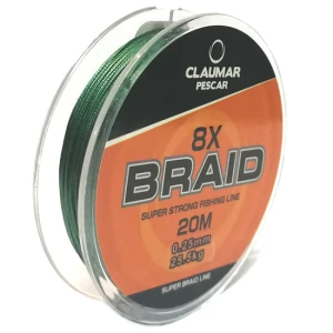 Fir Textil Claumar Pescar 8X Super Braid Strong 20M 28.0Kg 0.20MM Fir Textil Claumar Pescar 8X Super Braid Strong 20M 28.0Kg 0.20MM