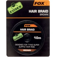 Fir Textil Fox Edges Hair Braid, Brown, 10m Fir Textil Fox Edges Hair Braid, Brown, 10m