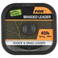 Fir Textil Fox Naturals Braided Leader, 20m, 40lb/18.1kg