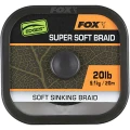 Fir Textil Fox Naturals Soft Braid Hooklength, 20m, 20lb/9.1kg