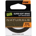 Fir Textil Fox Naturals Soft Braid Hooklength, 20m, 20lb/9.1kg Fir Textil Fox Naturals Soft Braid Hooklength, 20m, 20lb/9.1kg