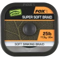 Fir Textil Fox Naturals Soft Braid Hooklength, 20m, 25lb/11.3kg Fir Textil Fox Naturals Soft Braid Hooklength, 20m, 25lb/11.3kg