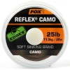 Fir Textil Fox Reflex Camo Soft Sinking Braid, 11.3kg, 35lbs, Camo, 20m