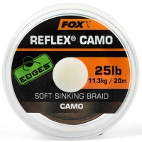 Fir Textil Fox Reflex Camo Soft Sinking Braid, 11.3kg, 35lbs, Camo, 20m Fir Textil Fox Reflex Camo Soft Sinking Braid, 11.3kg, 35lbs, Camo, 20m