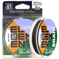 Fir Textil Zeox Element Leader Camo, 7.6kg, 0.12mm, 25m