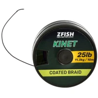 Fir Textil Zfish Kinet Coated Braid, Brown, 9kg, 20lb, 10m