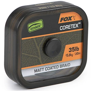 Fir Textil cu Camasa Fox Naturals Coretex, Verde Inchis, 20m, 35lb/15.8KG