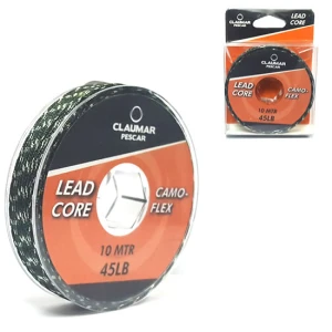 Leadcore Claumar Pescar Camo Flex 10Mt 45LB