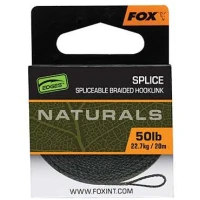 Leadcore Fox Naturals Splice Hooklength 50lb-22.7kg, 20m