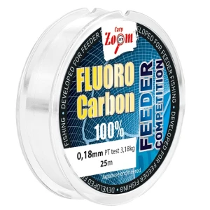 FIR LEADER CARP ZOOM FLUOROCARBON FEEDER 25m 0.22mm 4.36kg FIR LEADER CARP ZOOM FLUOROCARBON FEEDER 25m 0.22mm 4.36kg