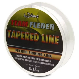 Fir Monofilament Team Feeder Conic 0.19-0.28mm 5x15m/75m