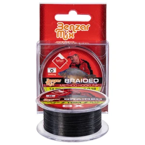 Fir Textil Benzar Braided Method Hooklink 10M, 0.08mm, 4.76kg