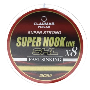 Fir Textil Claumar 8x Super Hook Line SHL 0.08mm, 7.5kg, 20m Fir Textil Claumar 8x Super Hook Line SHL 0.08mm, 7.5kg, 20m