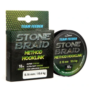 Fir Textil Team Feeder Stone Braid Green By Dome Gabor 10m 0.08mm 3.0kg Fir Textil Team Feeder Stone Braid Green By Dome Gabor 10m 0.08mm 3.0kg