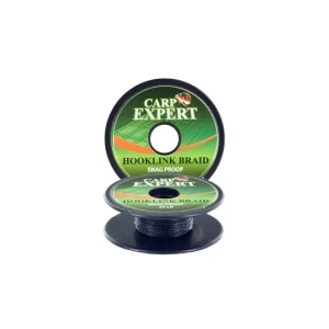 FIR TEXTIL CARP EXPERT SNAG PROOF 15LBS PITCH BLACK 10M