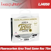 Fir Fluorocarbon Lucky John Area Trout Game Roz 75m 0.16mm 1.8kg