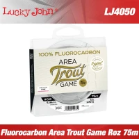 Fir Fluorocarbon Lucky John Area Trout Game Roz 75m 0.23mm 3.8kg Fir Fluorocarbon Lucky John Area Trout Game Roz 75m 0.23mm 3.8kg