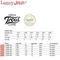 Fir Fluorocarbon Lucky John Area Trout Game Roz 75m 0.23mm 3.8kg