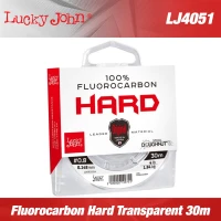 Fir Fluorocarbon Lucky John Hard Transparent 30m 0.31mm 7.2kg Fir Fluorocarbon Lucky John Hard Transparent 30m 0.31mm 7.2kg