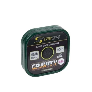 LEADCORE CARP SPIRIT GRAVITY SUPER SUPPLE LEAD CORE 45LB 10MT 20.4KG CAMO GREEN LEADCORE CARP SPIRIT GRAVITY SUPER SUPPLE LEAD CORE 45LB 10MT 20.4KG CAMO GREEN
