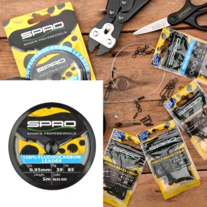 FIR SPRO FLUOROCARBON LEADER 10M 0.55MM 16 KG