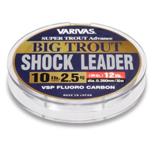 Fir Monofilament Varivas Big Trout Shockleader Fluorocarbon Vsp 30m 0.218mm 8lb Fir Monofilament Varivas Big Trout Shockleader Fluorocarbon Vsp 30m 0.218mm 8lb