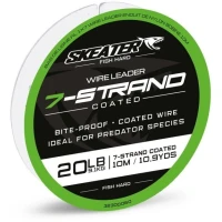 Leader SKEATER 7-Strand Coated, 30lbs, 10m