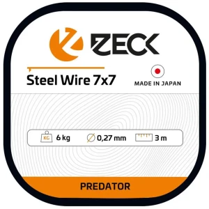 Struna Otel Zeck 7x7, 0.45mm 16,5kg 3m Struna Otel Zeck 7x7, 0.45mm 16,5kg 3m