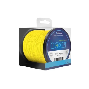 FIR TEXTIL Delphin BOXER 4 galben fluo 0.70mm 62.80kg 150m FIR TEXTIL Delphin BOXER 4 galben fluo 0.70mm 62.80kg 150m