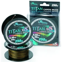 Fir Filfishing Titan Camou Braid, 56kg, 0.50mm, 250m