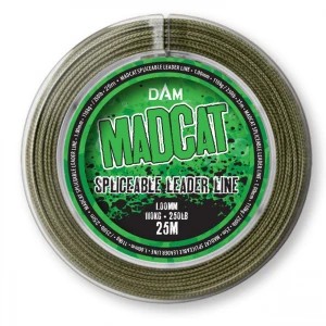 Fir Madcat Spliceable Leader 25m 1.00mm 110kg 250Lbs Fir Madcat Spliceable Leader 25m 1.00mm 110kg 250Lbs