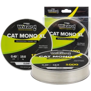 Fir Monofilament Energo Team Wizard Cat Mono XL Catfish Transparent, 0.35mm, 17.95kg, 1000m Fir Monofilament Energo Team Wizard Cat Mono XL Catfish Transparent, 0.35mm, 17.95kg, 1000m