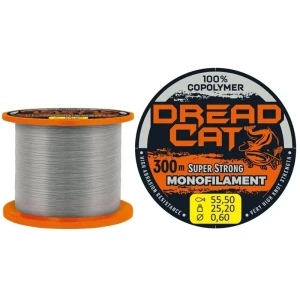 Fir Monofilament KONGER Dread Cat Gri, 55.6kg, 0.60mm, 300m