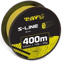 Fir Textil Black Cat S-line Yellow, 400m, 0.45mm, 50kg/110lb
