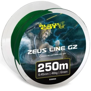 Fir Textil BLACK CAT Zeus G2 Line Green, 250m, 0.45mm, 46kg