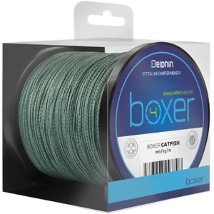 Fir Textil Delphin BOXER Verde, 0.60mm, 52.60kg, 1100m Fir Textil Delphin BOXER Verde, 0.60mm, 52.60kg, 1100m